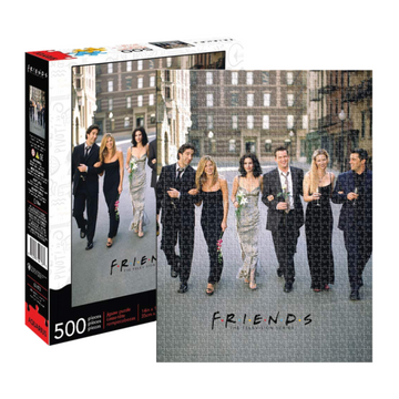 Friends Wedding 500-Piece Jigsaw Puzzle